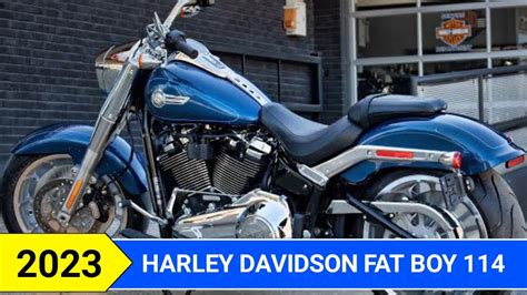 2023 Harley Davidson Fat Boy 114 Specs and Colors - YouTube