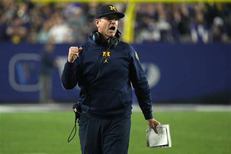 Jim Harbaugh: 'I expect that I will be enthusiastically coaching Michigan in 2023' - Yahoo Sports