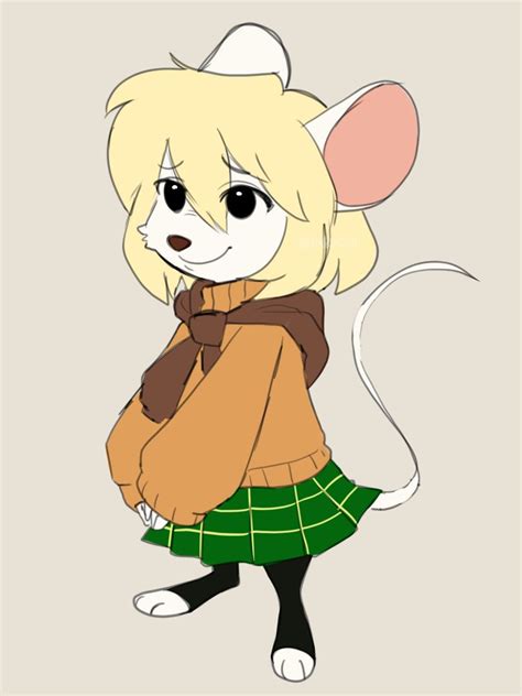 Ashley as a mouse, but in The Rescuers style | Moushley | Know Your Meme