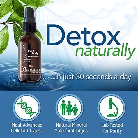 Pure Body Extra Strength, Advanced Cellular Detox Liquid Zeolite by ...