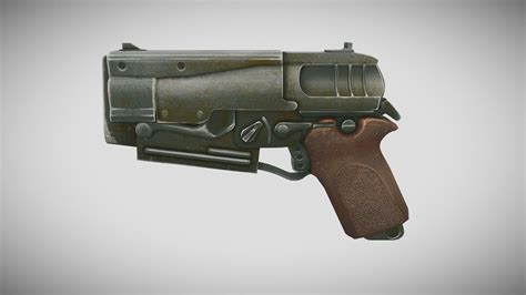 Papercraft Pistol Fallout 4 10mm Pistol Prop 3d Print - vrogue.co