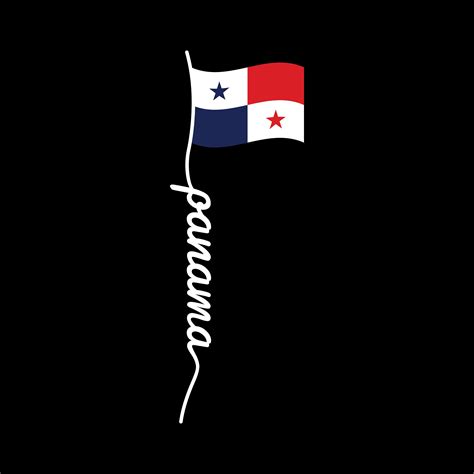 Panama Flag Script SVG Panamanian Flag Bandera Panameña Cricut | Etsy