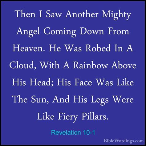 Revelation 10 - Holy Bible English - BibleWordings.com