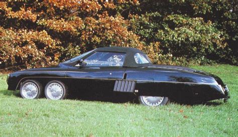 Vintage Photos of the Panther 6, a Crazy 6-Wheeled UK Sports Car From 1977 ~ Vintage Everyday