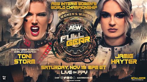 AEW Full Gear Results: Toni Storm vs. Jamie Hayter - eWrestlingNews.com