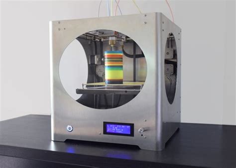 Innovative 3D4C 4 Colour (CMYK) Blending 3D Printer (video)