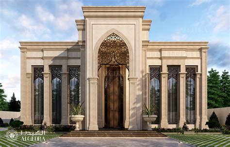 Beautiful Palace Exterior - Exterior Residential Design | ALGEDRA