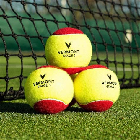 Vermont Mini Red Tennis Balls [Stage 3] | Net World Sports