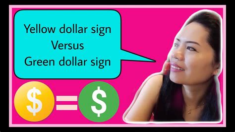 Yellow dollar sign versus Green dollar sign| Bakit walang ads ang video ko? #Yvettesvlog #OFW # ...