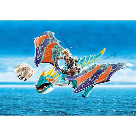 PLAYMOBIL DreamWorks Dragons Race to the Edge Dragon Racing: Astrid and ...