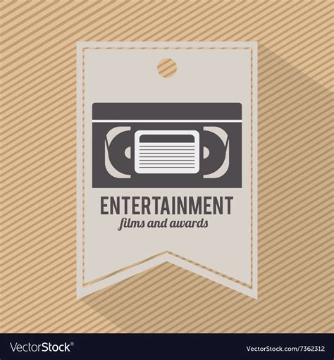 Entertainment concept design Royalty Free Vector Image