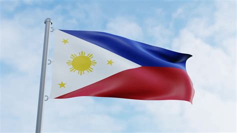 Philippine Flag Loop Stock Video Footage for Free Download