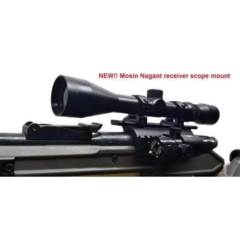 Mosin Nagant double rail receiver Scope Mount by Deltac®