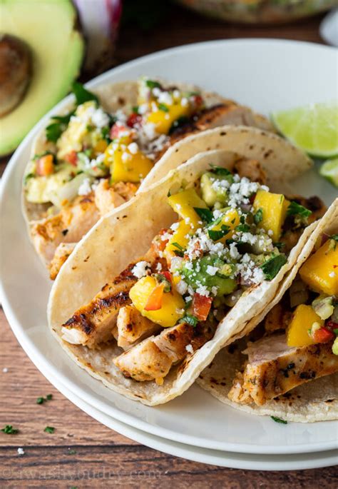 Grilled Chicken Tacos Recipe - I Wash You Dry