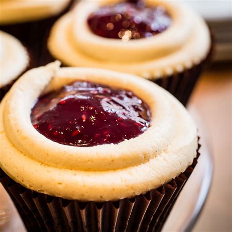 Peanut Butter and Jelly Cupcakes | woman&home | Peanut butter and jelly ...