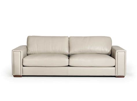 Grey Italian Leather Sofa VG Marcotti | Leather Sofas