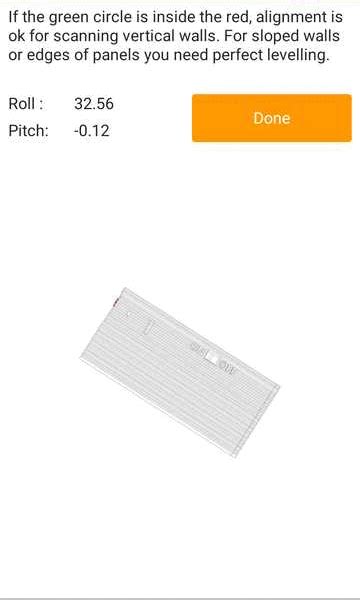 Spirit Level – 2D Scanner Help