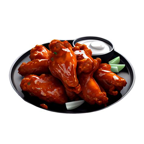 Bbq Chicken Wings Png