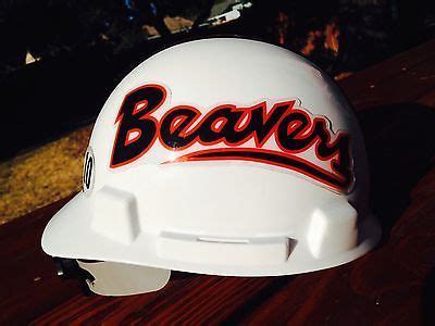 Oregon State Beavers Helmet Hard Hat Fan Gear NCAA OSU Football ...