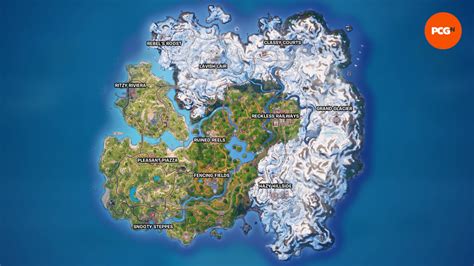 Fortnite Chapter 5 Season 1 map