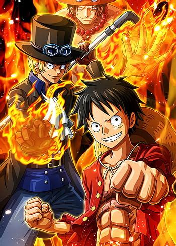 423 Wallpaper Hd Luffy Sabo Ace Picture - MyWeb