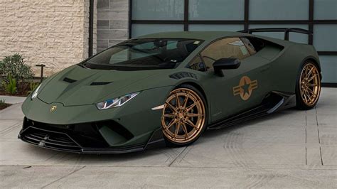 พาชม Lamborghini Huracán Performante ซุปเปอร์คาร์สีทหารมะกันสุดเท่ห์!