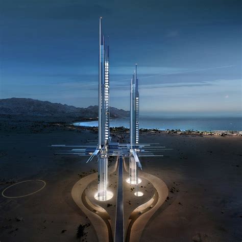 Gallery of NEOM Unveils Two Futuristic Coastal Skyscrapers in Saudi Arabia - 1