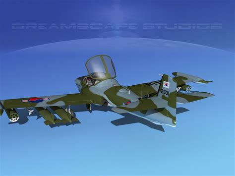 3d Model Cessna A-37 Dragonfly