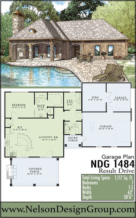 Pool House Plans With Garage | Printable Templates Free