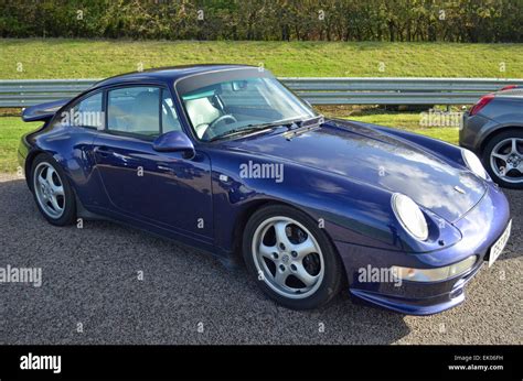 Blue Porsche 993 Carrera (Turbo wing Stock Photo - Alamy