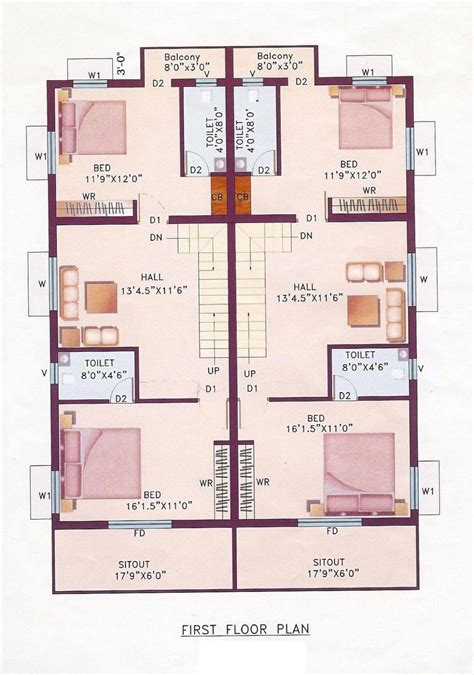 8 Bedroom House Plans Indian Style - Design Corral