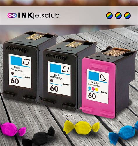 83% Off Save Big with HP 60 Ink Cartridge Set, 3 Pack | InkjetsClub