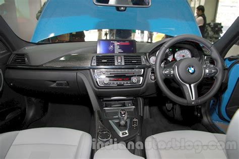 2015 BMW M3 dashboard for India