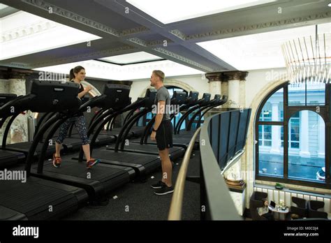 E by Equinox, high-end luxury gym membership, at no.12 St James's Street, London, England, UK ...