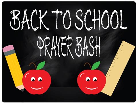 Back to School Prayer Bash Event – Deeper KidMin