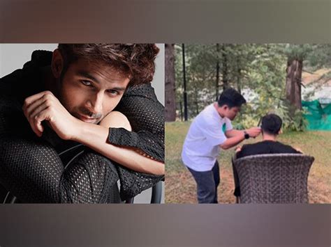 Kartik Aaryan gets a haircut in desi style for ‘Chandu Champion’