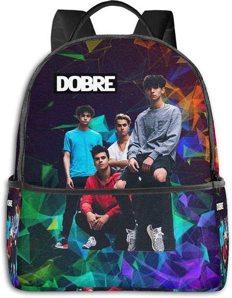 ATRXZ Lucas and Marcus Dobre Brotherss Merch Backpack School Travel ...