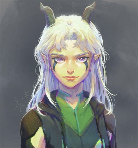 This amazing fan art by Rayla by @kiasherria_kia : r/TheDragonPrince