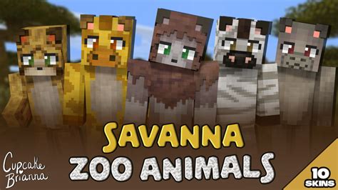 Savanna Zoo Animals HD in Minecraft Marketplace | Minecraft