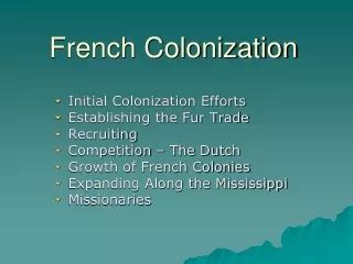 PPT - French Colonization in North America PowerPoint Presentation, free download - ID:7050165