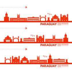 Famous Paraguay Landmarks Vector Images (29)