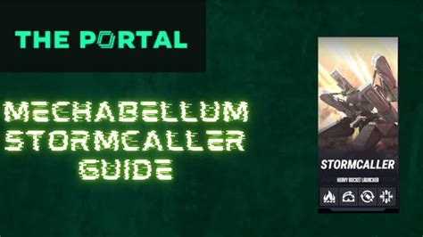 Mechabellum Stormcaller Guide