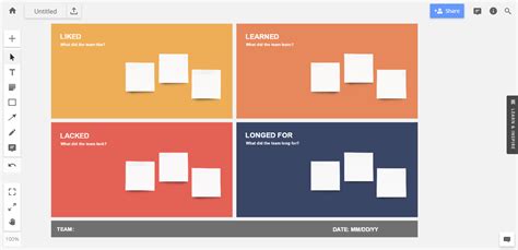 Agile Retrospective Meeting Template • Invitation Template Ideas