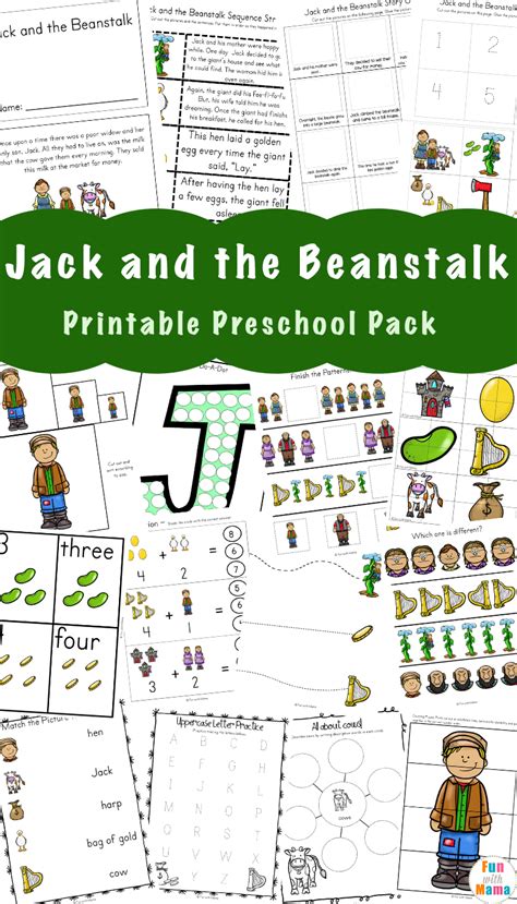 Jack And The Beanstalk Worksheets