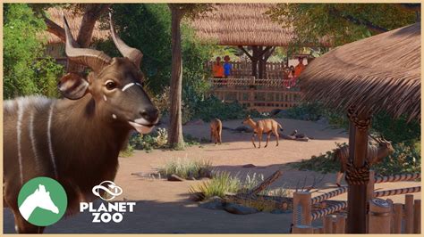 Nyala Habitat | Desert Adventure Park | Planet Zoo - YouTube