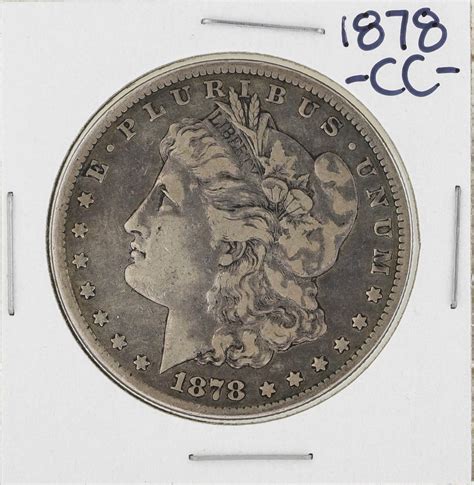 1878-CC $1 Morgan Silver Dollar Coin