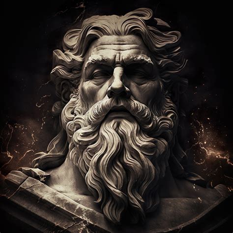 Greek God Zeus Art 4k - Etsy