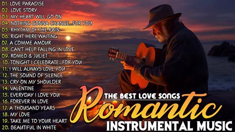 30 Best Romantic Instrumental Melodies | The Best Relaxing Love Songs ...