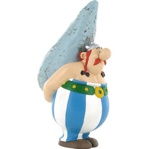 Collectible Figurine Moneybox Plastoy Obélix holding a menhir 80040 ...