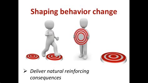 Shaping Behavior Change: Reinforcing Progress Step by Step - YouTube